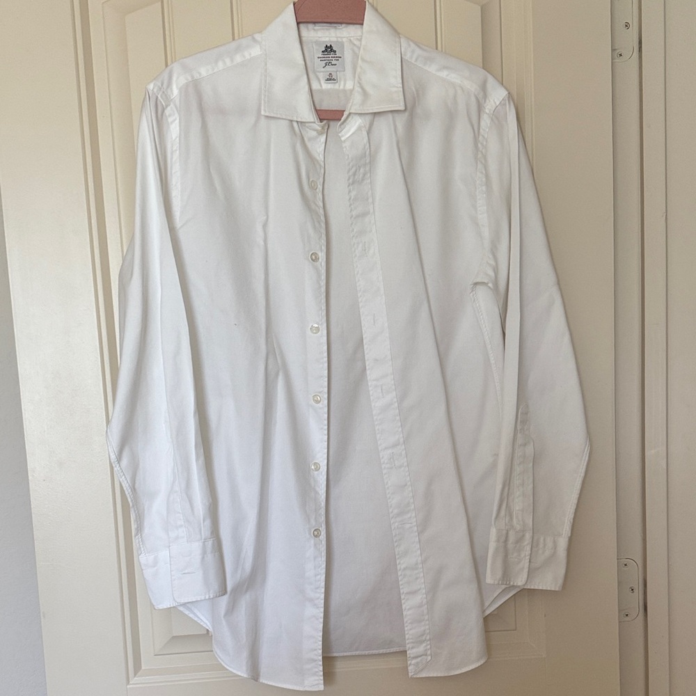 J. Crew Crisp White Dress Shirt